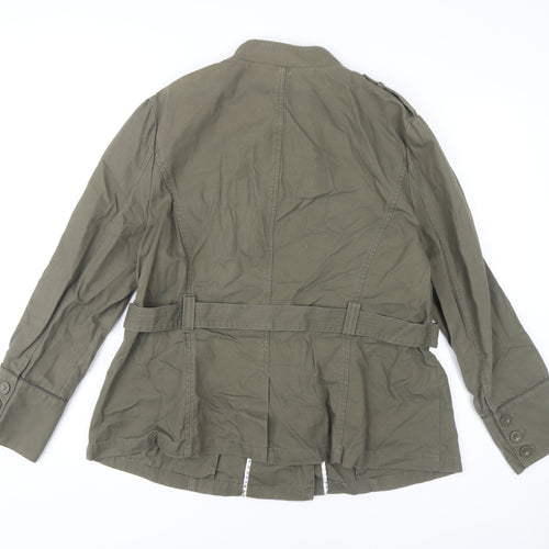 Rocha John Rocha Women’s Green Military Jacket Size 22
