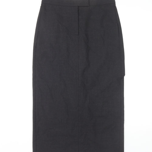 DKNY Women's Black Pencil Skirt Size 4 Wool Workwear