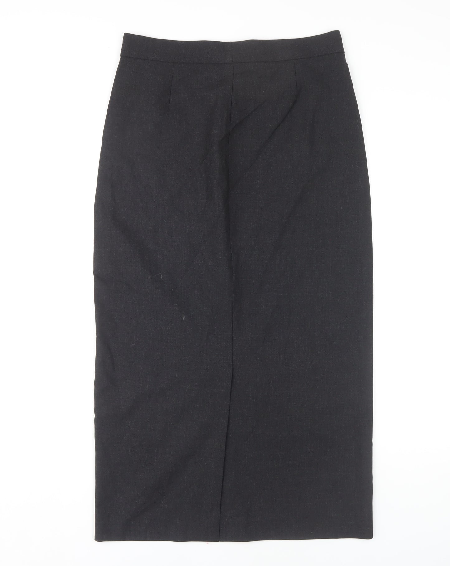 DKNY Women's Black Pencil Skirt Size 4 Wool Workwear