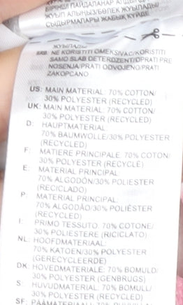 Adidas Girls Grey Jogger Trousers Size 5-6 Years