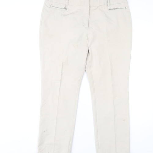 Marks and Spencer Women's Beige Dress Trousers Size 16
