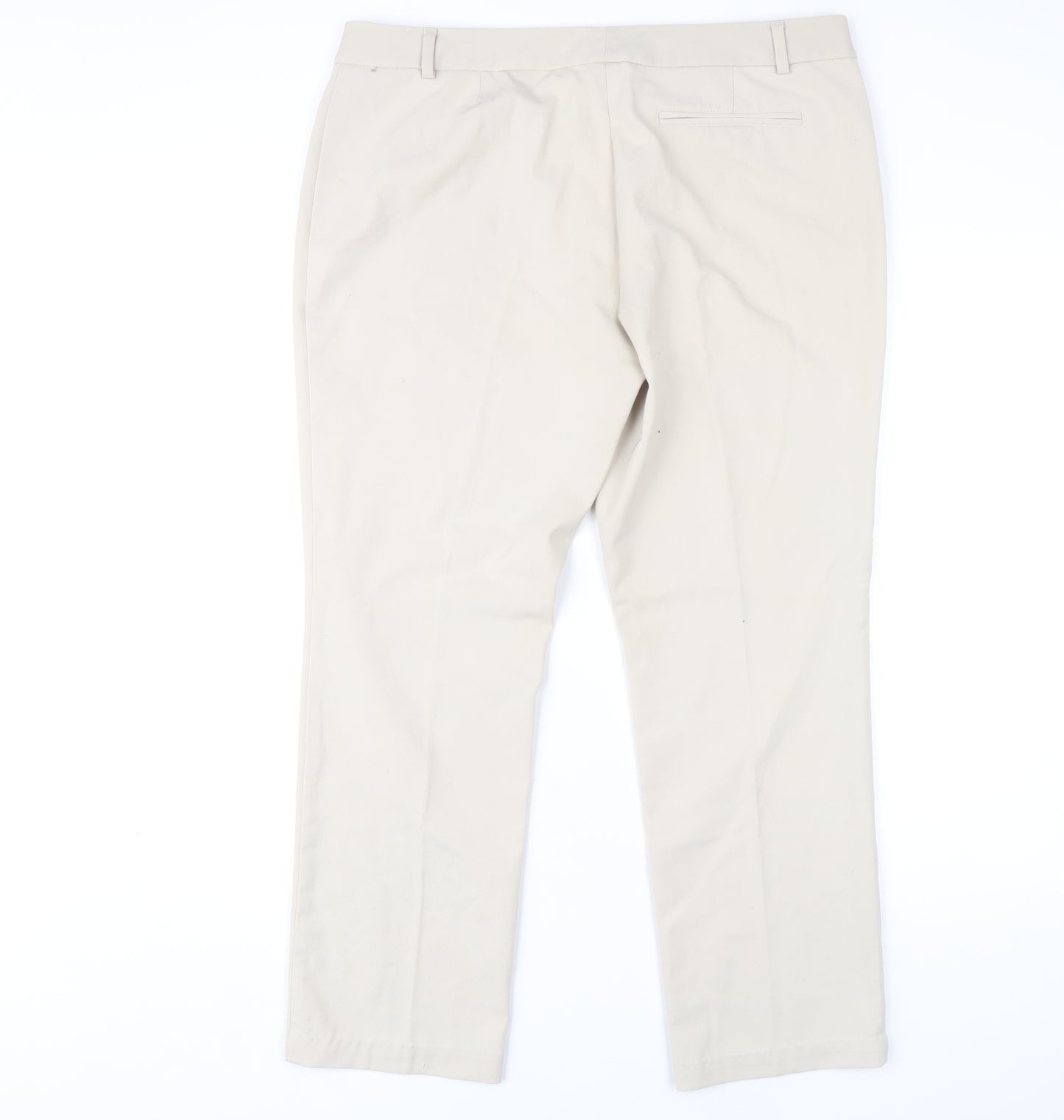 Marks and Spencer Women's Beige Dress Trousers Size 16
