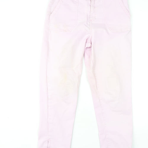 Marks and Spencer Women's Pink Jogger Trousers Size 12