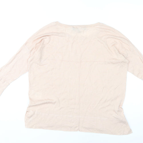 French Connection Women's Ivory 3/4 Sleeve Jumper XS