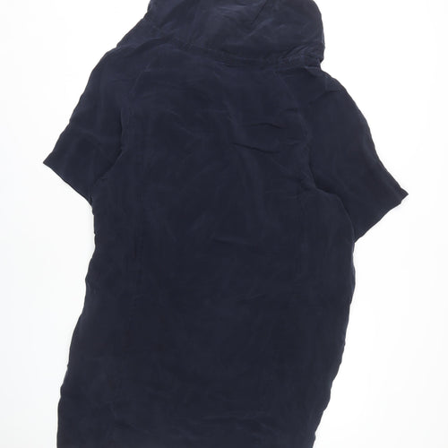 COS Women Blue Dress Size 14 with Drawstring