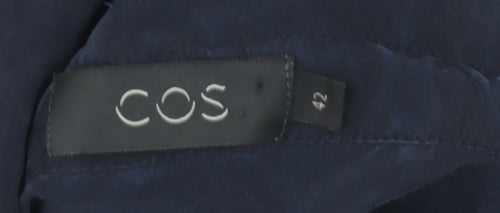 COS Women Blue Dress Size 14 with Drawstring