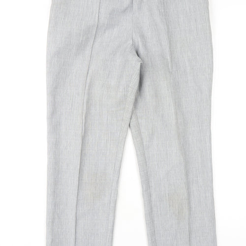 Marks and Spencer Women's Grey Trousers Size 12 Workwear