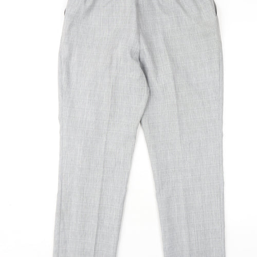 Marks and Spencer Women's Grey Trousers Size 12 Workwear