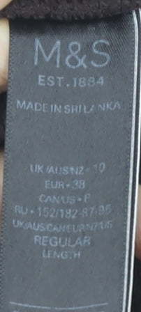 Marks and Spencer Women's Black Leggings Size 10