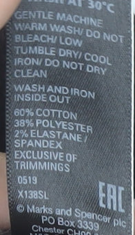 Marks and Spencer Women's Black Leggings Size 10