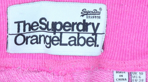 Superdry Women's Pink Jogger Trousers Size 10