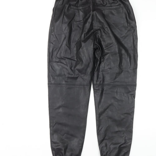 Bershka Women's Black Jogger Trousers, Size M