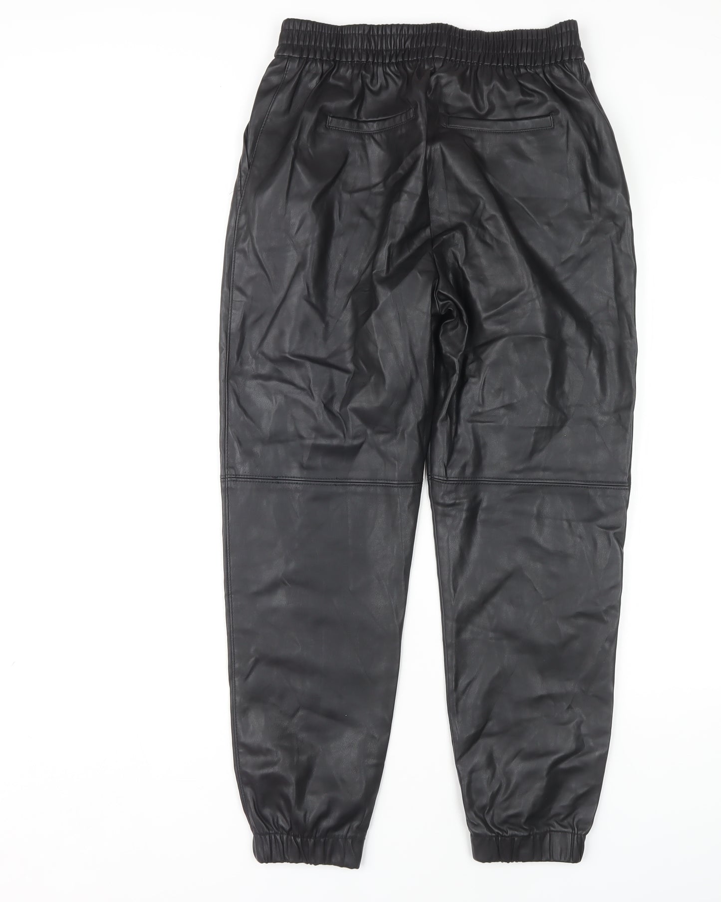 Bershka Women's Black Jogger Trousers, Size M