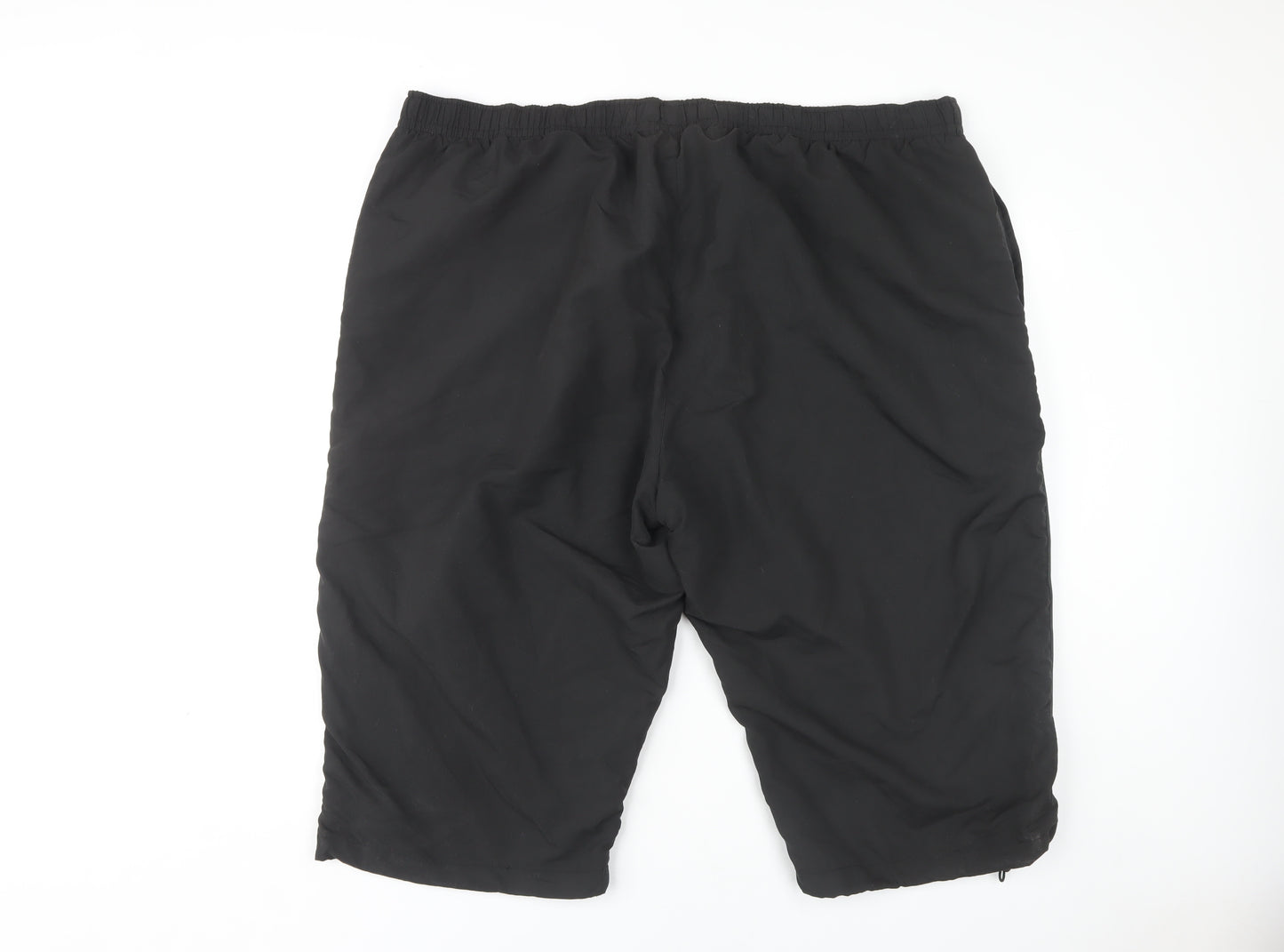 Capsule Men Black Casual Elastic Waist Shorts