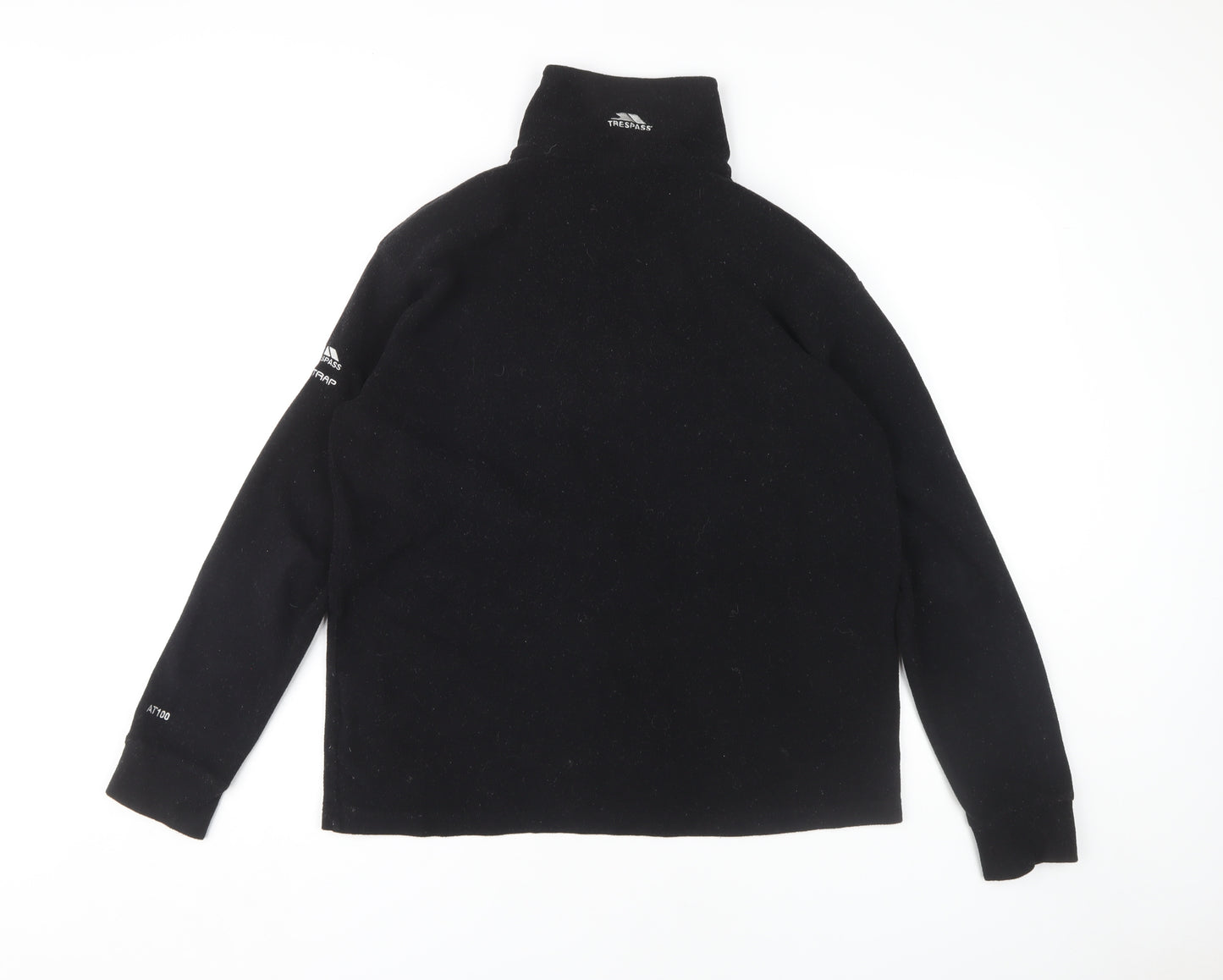 Trespass Men's Black S Fleece Sweatshirt 1/4 Zip