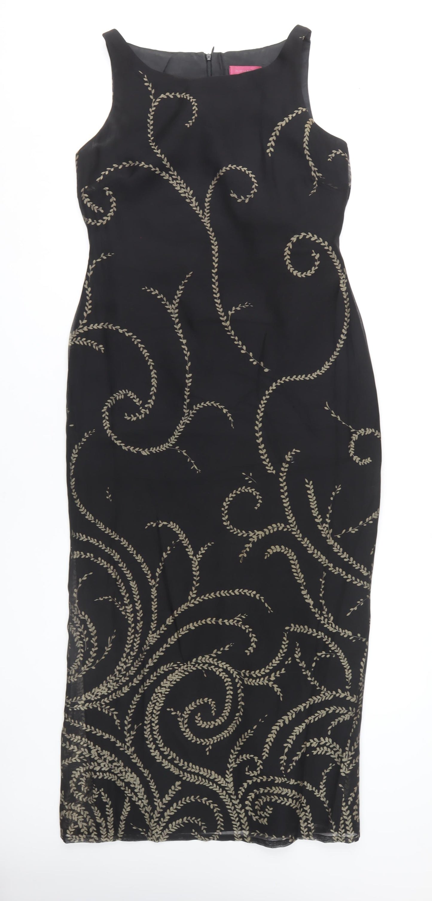 Richards Women's Black Sheath Dress Size 12