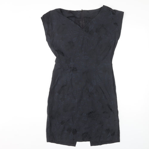 Kays Women's Black Dress Size 12 V-Neck Classic