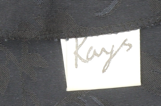 Kays Women's Black Dress Size 12 V-Neck Classic