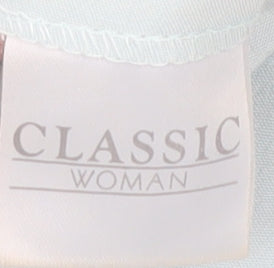 Classic Woman Women's Dress Size 14 Sleeveless