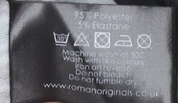 Roman Originals Women's Green Animal Print Dress - Size 14