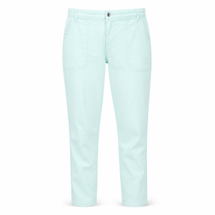 Mango Women's Light Blue Straight Leg Jeans Size 14