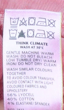 Marks and Spencer Women's Pink Cargo Trousers Size 18
