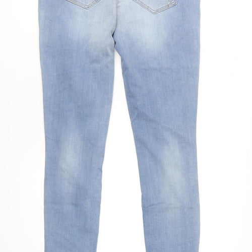 River Island Women's Blue Skinny Jeans Size 16