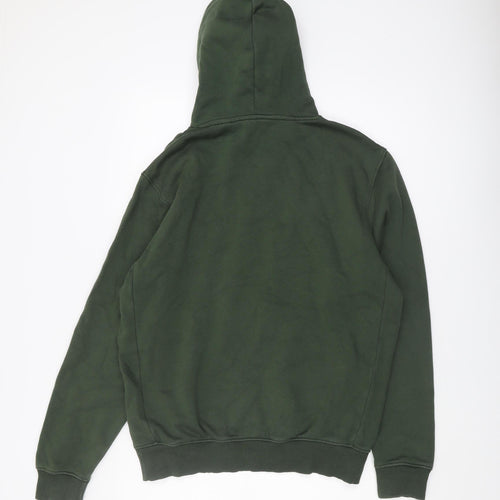 Next Men's Green Pullover Hoodie - Size S