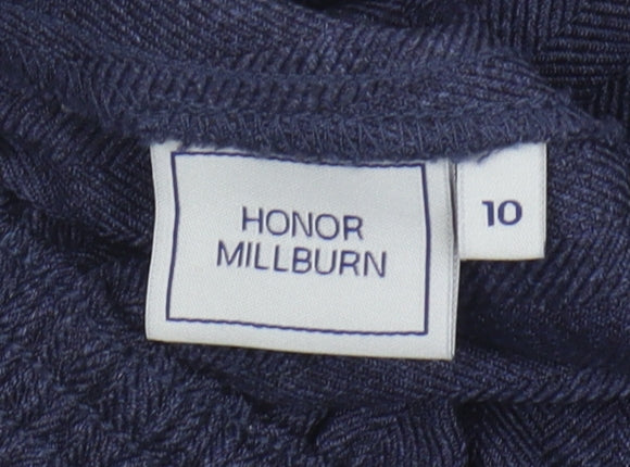 Honor Millburn Women's Blue Trousers Size 10