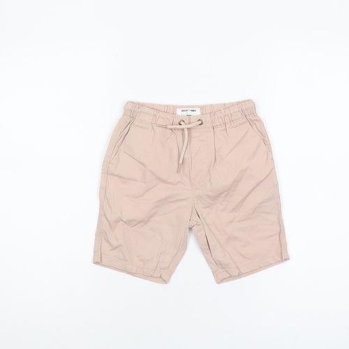 Next Beige Boys' Shorts 5-6 Years, Elastic Waist, Summer