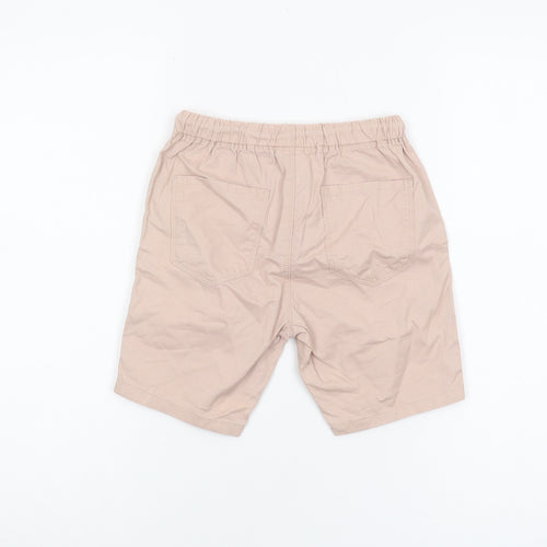 Next Beige Boys' Shorts 5-6 Years, Elastic Waist, Summer