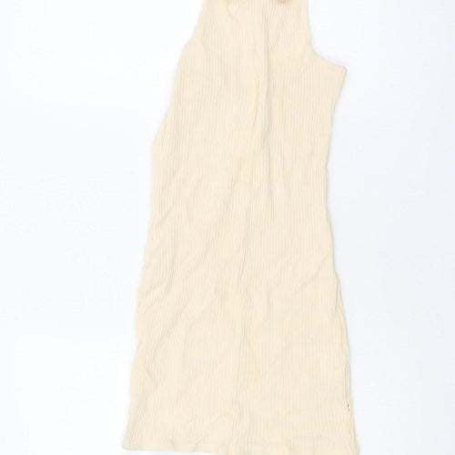 Urban Outfitters Ivory Halter Dress Women's Size S