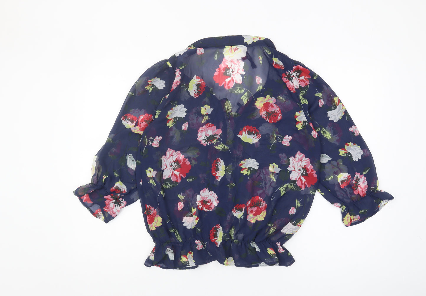 Next Women's Multicoloured Floral Blouse 14 Casual