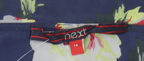 Next Women's Multicoloured Floral Blouse 14 Casual
