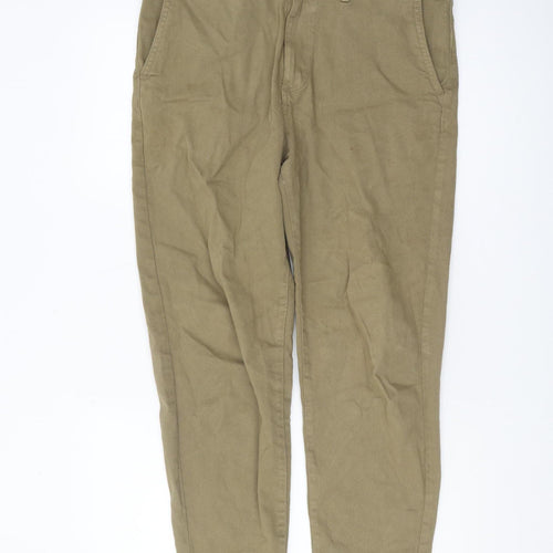 Marks and Spencer Men's Beige Tapered Jeans 34