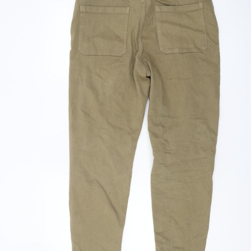 Marks and Spencer Men's Beige Tapered Jeans 34