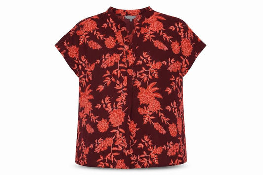 Front view of Principles Women's Multicoloured Floral Blouse, size 14