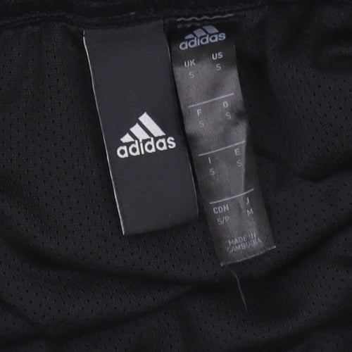 Adidas Men's Black Colourblock Polyester Shorts Size S