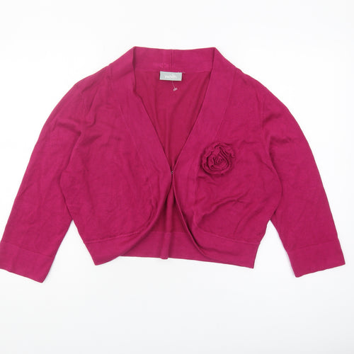 Wallis Women's Pink Shrug L