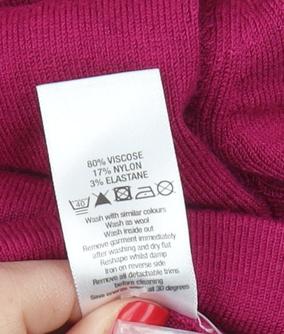 Wallis Women's Pink Shrug L