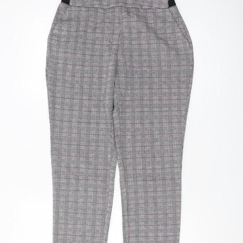 Damart Women's Grey Check Trousers Size 12
