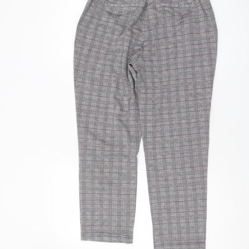 Damart Women's Grey Check Trousers Size 12