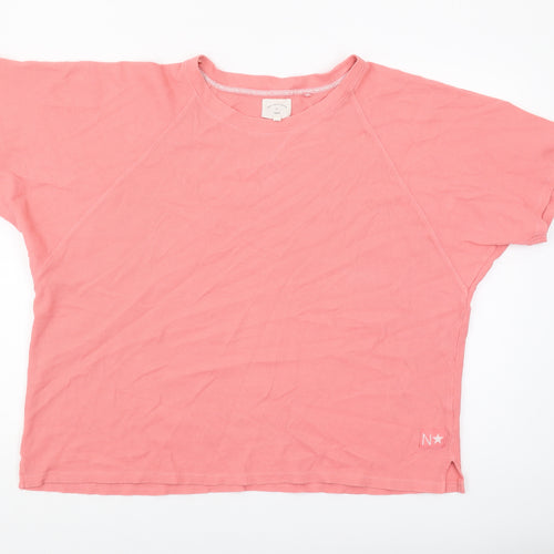 Next Women's Pink Top - Size 20, Short Sleeve