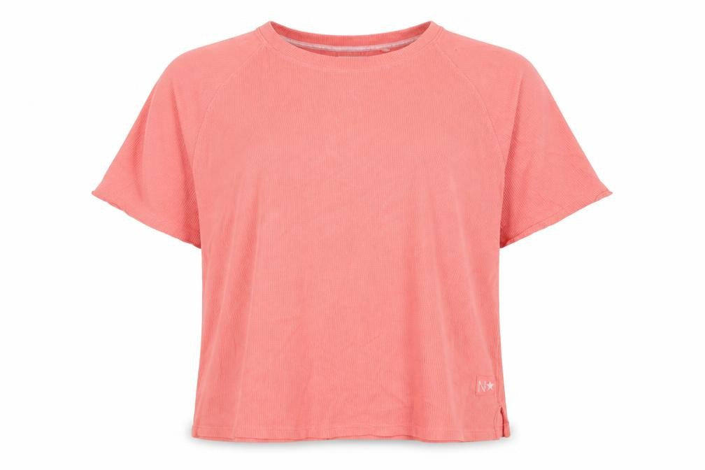 Front view of Next Women's Pink Top -, size 20, Short Sleeve