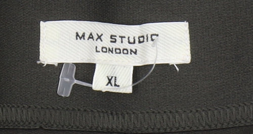 Max Studio Women's XL Green Cargo Trousers