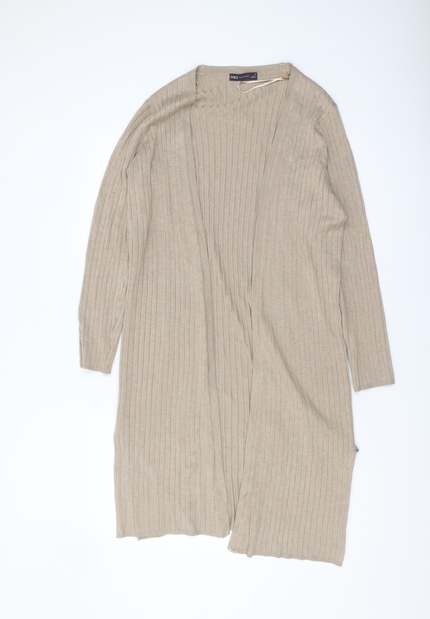Marks & Spencer Women's Beige Cardigan Size 14