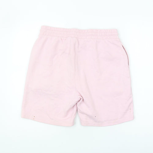 Barbie Pink Women's Sweat Shorts Size M with Logo