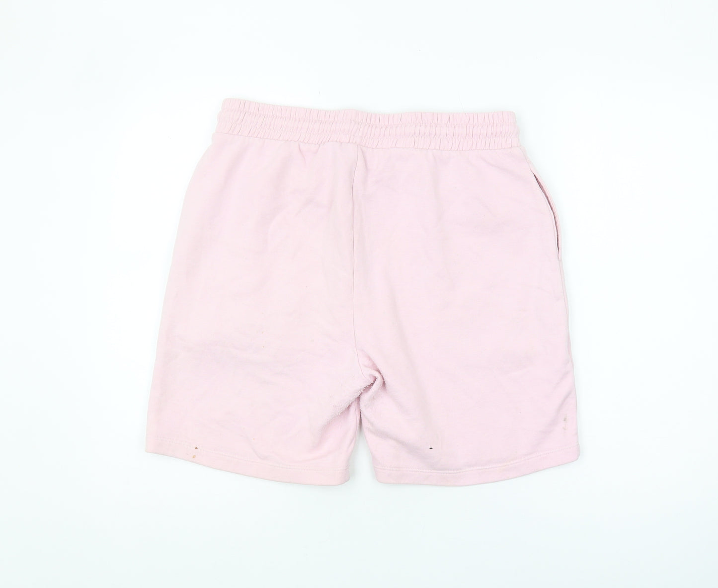 Barbie Pink Women's Sweat Shorts Size M with Logo
