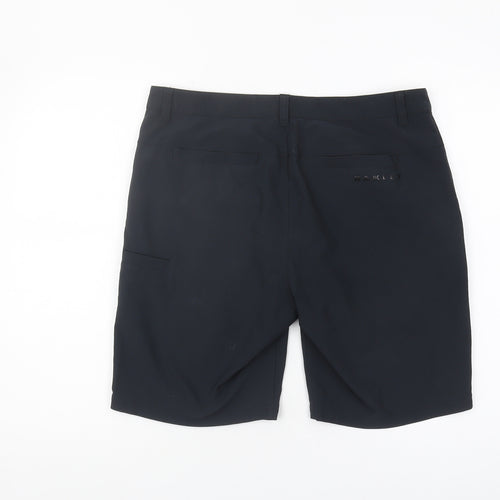 Oakley Men's Black Chino Shorts - Regular Fit Size 32