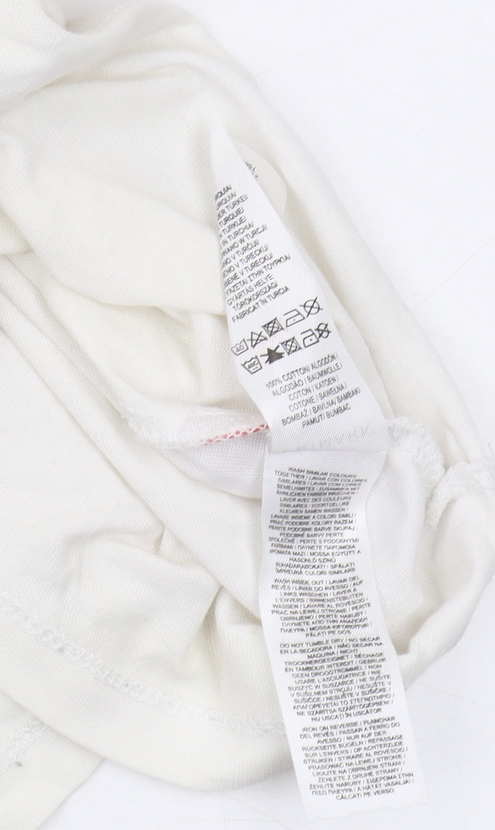 Marvel Men's White Hulk Comic T-Shirt M